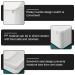 Homury Baby Toilet Paper Box Set - 2 Wet Wipes Boxes & 4 Baby Wet Wipes Donor Bags - Moisture Lock Napkin Holder for Baby Care - Buy Online on GoSupps.com