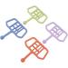 Alomejor Silicone Baby Bite Ring Toys - 4 Pack Infant Teething Relief & Soothing Rings - Buy Online on GoSupps.com