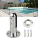 Spigots Stairs Swimming Pool Spigot Glass Balustrade Railing Balcony Home Garden Bathroom Fence Railing Clip Stainless Steel - Buy Online on GoSupps.com
