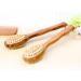 MCUILEE Wooden Bath Brush | Long Handle Body Massager Shower Brush with Bristles for Exfoliating & Back Scrubbing - International Shipping Available - Buy Online on GoSupps.com