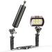Seafrogs 12'' Carbon Fiber Float Arm - Lightweight Buoyancy System for Underwater Camera Lighting - Diving Tray Video Light/Strobe Connector (GA-8) - Buy Online on GoSupps.com