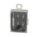 Glasses Repair set for screwable nose pads for glasses frames glasses with flat head/cross slot screwdriver 6 screws and 2 pairs of silicone nose pads in 2 different sizes included