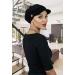 Women's Brianna Black Newsboy Cap - Cancer Headwear & Chemo Head Coverings - Buy Online on GoSupps.com