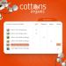Cottons Maternity Pads with Wings - 10 Individually Wrapped, Organic, Unscented, Chlorine-Free - Heavy Absorbency | Single Pack - Buy Online on GoSupps.com