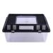 Breeding Box Petforu Crawler Jar Small Reptile Feeding Box Portable Plastic - Rectangle S