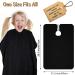 Kids Haircut Barber Cover Cape 47.3 x 31.5 Inch - Waterproof Hair Cutting Cape - Classic Pattern - Buy Online on GoSupps.com
