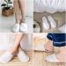 Buy Karells Disposable Terry Slippers - White Hotel & Spa Slippers Set (3 Pairs + 3 Compressed Towels) - Non-Slip Universal Size for Home & Guests - Buy Online on GoSupps.com