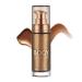 Body Shimmer Oil Liquid Highlighter Makeup Body Glow Radiance All In One Makeup Waterproof Shimmer Body Oil for Face & Body - Glistening Bronze