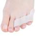 Jinlanshop 4-Piece Silicone Toe Spreader & Separator - Universal Size White Protector for Small Toes | Prevent Overlapping - Buy Online on GoSupps.com
