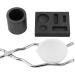 4pcs Fire Graphite Set Crucible + Tongs + Bowl + Combination Mould for Platinum, Gold, Silver Smelting - Buy Online on GoSupps.com