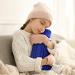 Vicloon 2L Hot Water Bottle with Knitted Cover - Hot & Cold Compress for Pain Relief - Hand & Feet Warmer - Safe & Durable - Dark Blue - Buy Online on GoSupps.com