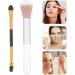 Healvian 2pcs Eye Shade Highlighter Brush Blend Makeup Brush For Eyeshadow and Liner Makeup Tools Double Head Eyeshadow Makeup - Buy Online on GoSupps.com