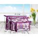 XICHEN 3 in 1 Zippered Cosmetic Bag - Owl Purple | Durable Vacation Bathroom Storage (3 Sizes) - Buy Online on GoSupps.com