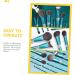 minkissy Portable Brush 4 Sets Diamond Makeup Brush Makeup Set Travel Makeup Eyeshadow Cosmetic Eye Brush Cosmetics Brush Girl Makeup Brush Blending Brush Soft Fur Eye Shadow Applicator - Buy Online on GoSupps.com