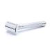 Edwin Jagger Chrome Lined Double Edge Razor - Long Handle | Precision Shaving for Men | International Shipping Available - Buy Online on GoSupps.com