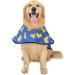 HDE Dog Raincoat Hooded Slicker Poncho for Small to X-Large Dogs (Rubber Ducks, Large) - Waterproof Pet Jacket - Buy Online on GoSupps.com