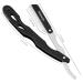Straight Razor for Men - BarbaQo Professional Stainless Steel Razor with 10 Blades | Close Shaving Experience - Buy Online on GoSupps.com