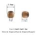 1000pcs Light Brown Vlasy Silicone Lined Nano Rings Beads for Nano Tip Hair Extensions - Micro Nano Beads for Seamless Application | Pack of 1 - Buy Online on GoSupps.com