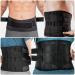 Healeved Fitness Waist Belt - Lumbar Brace for Lower Back Pain Relief & Support | XL Men's Gym Back Support with Steel Plate - Buy Online on GoSupps.com