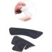 6 Pairs Self-Adhesive Heel Cushion Pads for Women and Men - Black - Buy Online on GoSupps.com