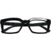 Vintage Mini Clawy Anti-Blue Light Glasses - Thick Square Frame Free Case 1.0 Dioptria Plastic Frames - Stylish Comfortable Reading Eyewear - Buy Online on GoSupps.com