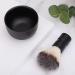Tmishion Shaving Bowl & Brush Set | Stainless Steel Razor Soap Bowl for Men | Perfect for Salon & Home Grooming - Buy Online on GoSupps.com