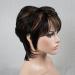 Sexy Pixie Cut Wig for Black Women 1B/30/27 Color Human Hair Short Wig with Bangs - Brazilian Layered Pixie Wig for Women (1B/27/30) - Buy Online on GoSupps.com