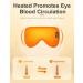 Cordless Heated Eye Mask - Birthday Gift for Migraines, Eye Strain, Dark Circles - Relaxing Heat Therapy for Wife/Man - Dry Eye Relief - Buy Online on GoSupps.com