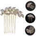 FRCOLOR 3 Pieces Comb Rhinestone Headdress Bridal Headpiece Hair Combs for Women Hair Accessories Tiara Hair Care Accessories Fashion Hairpin Rhinestones Headpiece - Buy Online on GoSupps.com