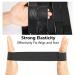 Adjustable Toupee Bands with Velco Ends - Strong Elasticity Strap for Wigs - 2 PCS (Black) - Buy Online on GoSupps.com