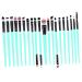 WOONEKY 20pcs Eyelash Eye Shadow Brush Makeup Brush Kit Eyeshadow Tools Shadow Eye Shadow Brush Size 1 As Shown