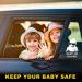 3-Pack Reflective Baby on Board Stickers - Novelty Car Warning Signs for Safety | International Shipping - Buy Online on GoSupps.com
