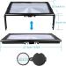 Lofe 3X Enlargement Reading Light - A4 Rectangular LED Magnifier for Seniors | Foldable Stand for Books Maps & Jewelry - Buy Online on GoSupps.com