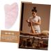 Minkissy 3-Piece Schabbrett Massage Device Set | Face Roller Gua Sha Board & Gemstone Tools for Skin Care | Pink | International Shipping Available - Buy Online on GoSupps.com