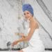 Buy 2-Piece Microfiber Hair Turban Set - Quick Drying Towel for Long Hair & Kids - Pink with Button | Perfect Hair Cloth for Women - Buy Online on GoSupps.com