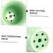 Moxibustion Scratch Cups - JECOMPRIS 2 Pack Ceramic Moxa Stick Holders for Massage - Green Moxa Burner Box 9.5x7.3cm - Buy Online on GoSupps.com
