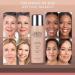 Magic Minerals AirBrush Foundation 3piece set by Jerome Alexander WarmMedium Foundation + Primer + free Kabuki brush Makeup with natural coverage - Buy Online on GoSupps.com