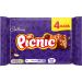 Cadbury Picnic Chocolate Bar 4 Per Pack
