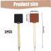 Fly Swatter Hand 2PCS PU Fly Swat with Wood Hand Simple Rustic Fly Squatters 44x13x11.5cm Manual Fly Bat with Hanging Rope for Indoor Outdoor Mosquito Control - Buy Online on GoSupps.com