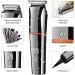 Pro Hair Clipper 11 in 1 Multi Hair Trimmer Men Facial Beard Body Grooming Kits Electric Hair Clipper Nose Ear Trimmer Rechargeable Km-5898 - Buy Online on GoSupps.com