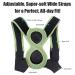 Buy Adjustable Posture Corrector for Back Support - Relieve Slouching & Text Neck | Lightweight & Moisture-Wicking - Buy Online on GoSupps.com