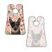 Australian Cattle Dogs Floral Boho Beard Bib Men's Shaving Apron Gift for Father's Day Anniversaries & Holidays - Buy Online on GoSupps.com