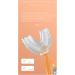 Children's Manual Toothbrush 360 Full Mouth Manual Silicone Toothbrush Care for Children's Oral Health Suitable for Children Aged 2-12 Orange-Small Small Orange - Buy Online on GoSupps.com