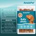 AMEIZPET Bully Pizzle Sticks for Dogs - 8 Natural Chews for Training & Dental Health 12cm (4.7 ) - Perfect for Puppies & All Breeds - Buy Online on GoSupps.com