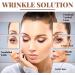 SUIOPPYUW Facial Lift Tape Tightening Forehead Neck Face Antiwrinkle Remover Belt Antislip Trimmable Home Sticker - Buy Online on GoSupps.com