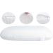 Qiafeiye Ergonomic Memory Foam Pillow 70x40x14cm - Neck Support Cushion for Side & Back Sleepers Washable Cover Ideal for Allergy Sufferers | International Shipping - Buy Online on GoSupps.com