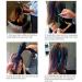 RIYAN 1Pc Disposable Fashion Color Temporary Hair Coloring Color Comb Dyeing Hair Dyeing Pigment Small Comb - Buy Online on GoSupps.com