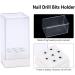 Yuyte 7 Holes Nail Drill Heads Bits Holder Organizer Box Container for Nail Grinding Heads Display - Buy Online on GoSupps.com