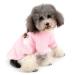 Zweitea dog sweater for small dogs fleece warm soft puppy sweater winter jackets winter jackets dog clothing pet chihuahua cats clothing pink xl (1 Pack) pink