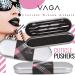 VAGA Set of 4 Professional Stainless Steel Manicure Cuticle Tools - Double Ended Pushers, Trimmers, Cutters, Scrapers - Nail Care Accessories - Buy Online on GoSupps.com